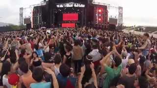 Headhunterz  SpacemanScrap Attack Live at Ultra Chile 2014 [upl. by Brout]