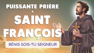 🙏 PRIÈRE à SAINT FRANÇOIS dASSISE 🙏 Prière pour la Paix amp Écologie [upl. by Dahsar]