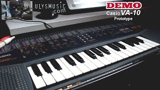 Demo casio va 10 [upl. by Hoo357]