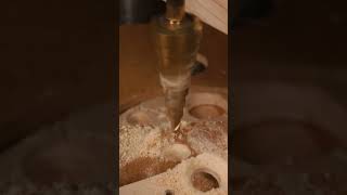 Use a step drill to make the hole larger  ステップドリル。拡径しやすくて便利shorts diy woodworking tools [upl. by Kcirad]