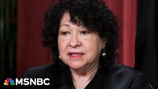 Sotomayor blasts Supreme Courts conservative majority for demolishing foundation of US law [upl. by Olinad67]