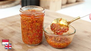 Awet TANPA Pengawet Resep SAMBAL BAWANG Ala Bu Rudy Surabaya [upl. by Jewett]