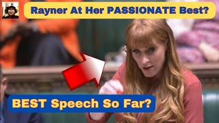 REMARKABLE Angela Rayner Makes Her Best Speech So Far [upl. by Nalyak]