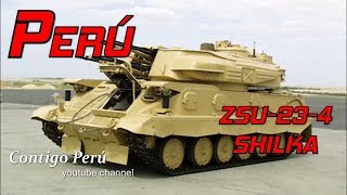 ¿ EL SISTEMA DE DEFENSA ANTIAEREA ZSU 23 4 SHILKA DEL EJÉRCITO DEL PERÚ PODRIA SER REEMPLAZADO [upl. by Rod]