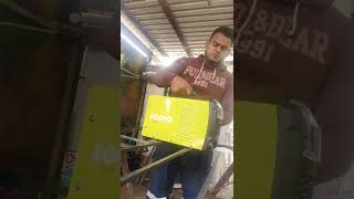 unboxing de inverter igoto 200 amp  que contiene y que tal jala [upl. by Annaor]