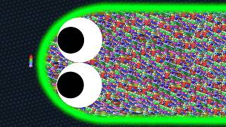 Slitherio AI 1000000 Score Epic Slitherio Gameplay [upl. by Baxie]