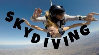 MY SKYDIVING EXPERIENCE  FOOTAGE [upl. by Nickerson]