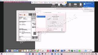 Macbook Installation Print Label Driver Waybill Thermal Printer Shopee Lazada Consignment Note [upl. by Ard]