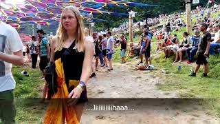 Waldfrieden Wonderland 2017 Überblick über das Goa Festival Gelände [upl. by Shank]