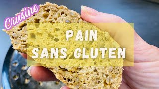 La recette ultime de pain rapide sans gluten croustillant et moelleux cuit au four [upl. by Dara883]