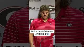 This is the definition of Leadership uga georgiafootball godawgs collegefootball leadership [upl. by March805]