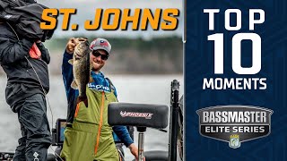 John Crews major win at the St Johns River 2022 Bassmaster Elite [upl. by Kirad898]