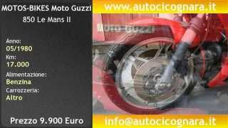 Moto Guzzi 850 Le Mans II usata in vendita a Milano [upl. by Anayt]