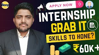 Grab your Dream Internship hone your skills SharktankIndia feature students BEEP App [upl. by Ailegna]