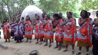 Afrique du Sud Décembre 2012  chant swazi 10  hymne afrique du sud [upl. by Leehar]