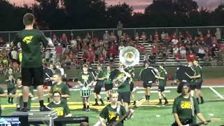 Basehor Linwood High School Marching Band Halftime Show 9222 [upl. by Froehlich907]