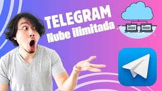 TELEGRAM como NUBE ILIMITADA ‼️ [upl. by Googins481]