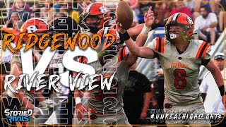 HIGH SCHOOL FOOTBALL  Ridgewood vs River View  HIGHLIGHT [upl. by Vladi]