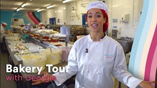 Lola’s Cupcakes Bakery tour with Georgia’s Cakes [upl. by Orfinger]