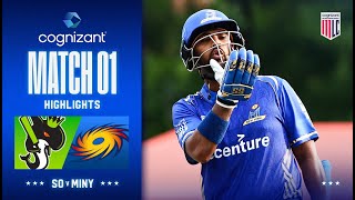 Cognizant Major League Cricket Game 1 Highlights Seattle Orcas vs MI New York [upl. by Alejna]