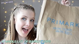 SPRINGSUMMER CLOTHING HAUL PRIMARK TOPSHOP AND MORE  ItsEviex [upl. by Zolly]