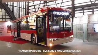 TransUrbano 2019  Bus King Long XMQ 6132G 132 mts Euro 6 Red Santiago [upl. by Chader]