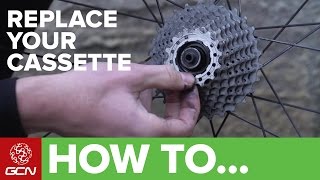 How To Change Your Cassette  Road Bike Maintenance [upl. by Nelly]