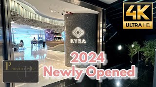 4K Kyra Lounge Hong Kong International Airport  Priority Pass Lounge Key Lounge  Full tour [upl. by Esimehc]