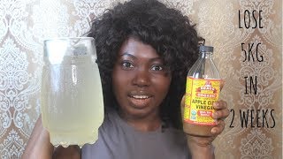 LOSE UP TO 5KG IN 2 WEEKS WITH APPLE CIDER VINEGAR amp LEMON [upl. by Odrawde]