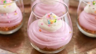 NoBake Funfetti Cheesecake Recipe  The Inspired Home [upl. by Philip]