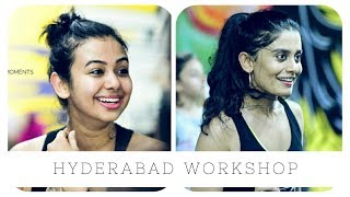 Hyderabad Workshop Vlog  Team Naach [upl. by Lalo]