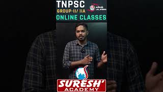 TNPSC  GROUPII IIA  ONLINE CLASSES  Suresh paadasaalai  Suresh IAS Academy [upl. by Annayk372]