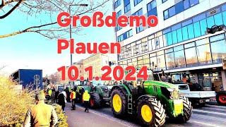 Großdemo Plauen und Sternfahrt 1012024 [upl. by Kerstin]