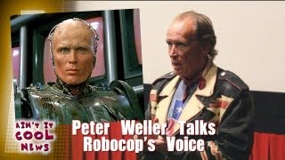 Peter Weller Talks Robocops Voice [upl. by Gavin16]