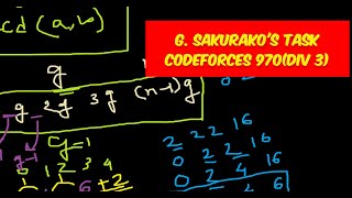 G Sakurakos Task Codeforces Round 970Div 3 [upl. by Inalaehak]