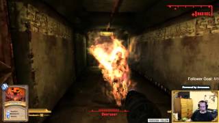 How to kill the overseer in vault 34  Fallout New Vegas  Cheap glitch [upl. by Ambie]