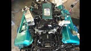 Mustang Cobra Motor Install Plus Paint CLEAN AF [upl. by Caesar175]