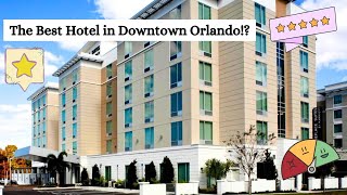 TownPlace Suites Orlando Downtown  1 Bedroom Suite Room and Hotel Tour [upl. by Sayer]