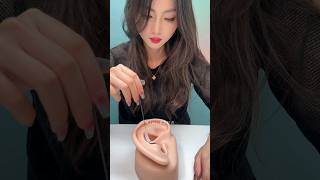 Mesmerizing ASMR Ear Cleaning😍 earwaxremoval earcleaning satisfying shorts asmr viral fyp [upl. by Kitarp]