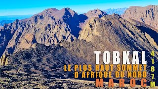 Mont Toubkal Maroc Ascension plus haut sommet dAfrique du Nord توبقال أعلى قمة شمال أفريقيا بالمغرب [upl. by Aseram]