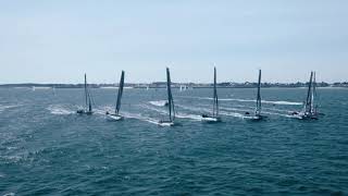 GP FOILING HYERES Teaser The Mediterranean sailing spectacle [upl. by Etnoval]