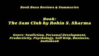 The 5AM Club by Robin S Sharma  books booksummary booktok bookreview [upl. by Innoj]