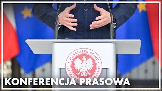 Konferencja prasowa marszałka Sejmu Szymona Hołowni [upl. by Wheaton]