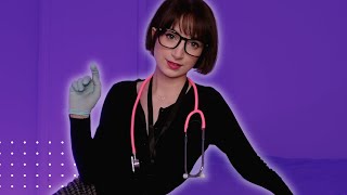 ASMR  POV Night Nurse Check Up 💜 roleplay soft spoken [upl. by Aicilic699]