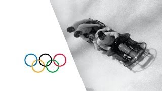 Classic Bobsleigh Action  Lake Placid 1932 Winter Olympics [upl. by Otila644]