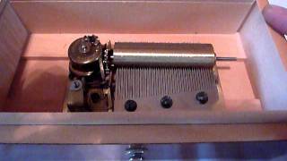 Vintage Swiss Cuendet music box [upl. by Nilcaj339]