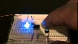 MicroCode Studio y PBP Blinking LEDs con el PIC12F675 [upl. by Boynton]