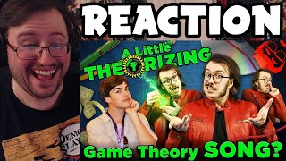 Gors quotA LITTLE THEORIZING  Official Game Theory Song by TheStupendiumquot REACTION [upl. by Yecaj513]