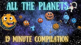 Planet Songs for Children  19 Minute Compilation from Silly School Songs  Planet Songs for Kids [upl. by Letnohc]