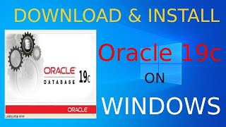 How to Install Oracle 19c on Windows 10  64 bit  Download amp Install Oracle 19c Database [upl. by Saffren]